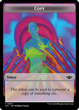 Copy // Plot Double-Sided Token (OTJ-1 // 20) - Outlaws of Thunder Junction