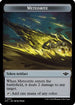 Meteorite Token (OTJ-017) - Outlaws of Thunder Junction