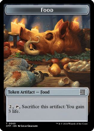 Food Token (OTP-005) - Outlaws of Thunder Junction: Breaking News