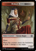 Human Rogue // Plot Double-Sided Token (OTP-2 // 20) - Outlaws of Thunder Junction: Breaking News