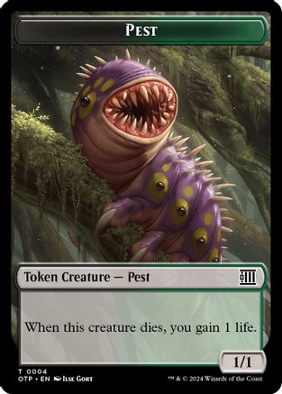 Pest Token (OTP-004) - Outlaws of Thunder Junction: Breaking News