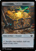 Treasure // Vampire Rogue Double-Sided Token (OTJ-18 // 8) - Outlaws of Thunder Junction Foil