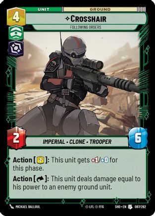 Crosshair - Following Orders (087/262) - Shadows of the Galaxy