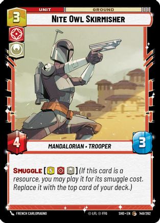 Nite Owl Skirmisher (149/262) - Shadows of the Galaxy Foil