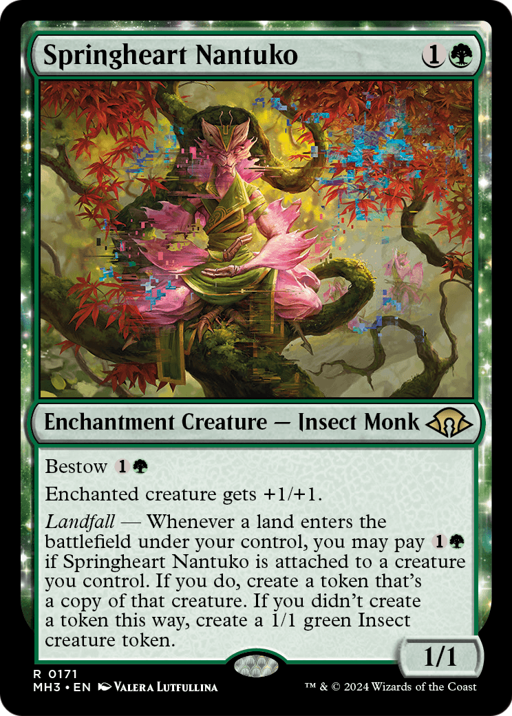 Springheart Nantuko (MH3-171) - Modern Horizons 3: (enchantment)