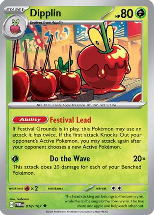 Dipplin (018/167) [Twilight Masquerade] - Uncommon