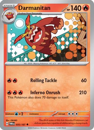 Darmanitan (035) [Twilight Masquerade] - Uncommon