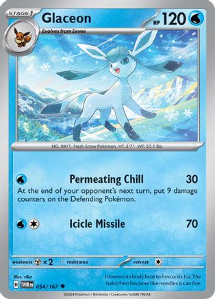 Glaceon (054) [Twilight Masquerade] - Uncommon