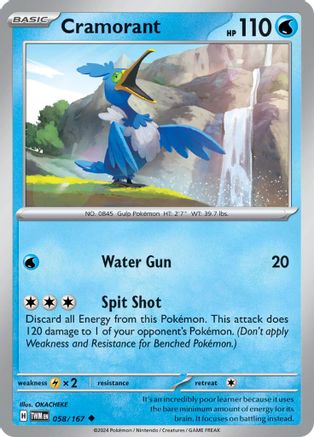 Cramorant (058/167) [Twilight Masquerade] - Uncommon