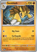 Sandslash 098  SV06 Twilight Masquerade - Uncommon