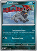 Poochyena 113  - Reverse Holofoil SV06 Twilight Masquerade - Common