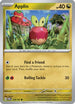 Applin (126/167) Reverse Holofoil [Twilight Masquerade] - Common