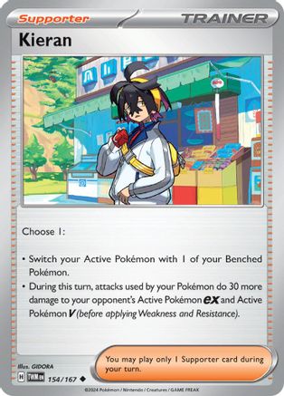 Kieran (154/167) [Twilight Masquerade] - Uncommon