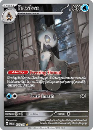 Froslass (174/167) Holofoil [Twilight Masquerade] - Illustration Rare