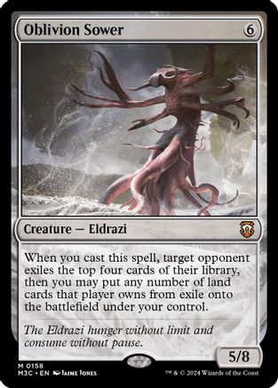 Oblivion Sower (Ripple Foil) (M3C-158) - Modern Horizons 3 Commander Foil