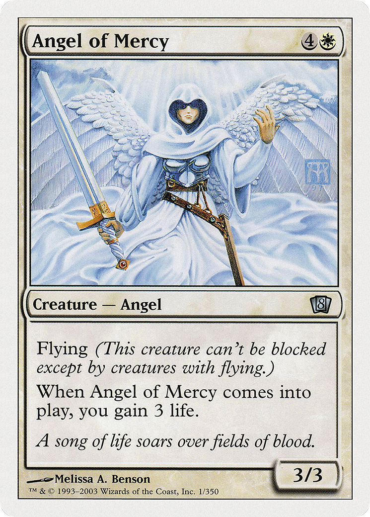 Angel of Mercy (8ED-001) - 8th Edition Foil