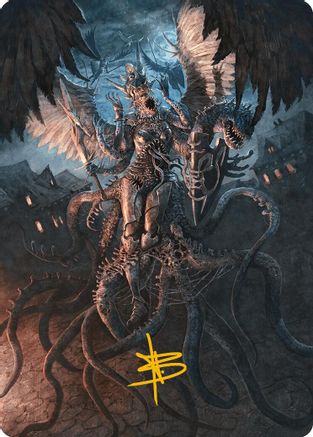 Angelic Aberration Art Card (Gold-Stamped Signature) (ASMH3-028) - Art Series: Modern Horizons 3