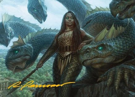 Hydra Trainer Art Card (Gold-Stamped Signature) (ASMH3-010) - Art Series: Modern Horizons 3
