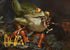 Rampant Frogantua Art Card (Gold-Stamped Signature) (ASMH3-032) - Art Series: Modern Horizons 3