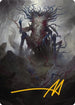Azlask, the Swelling Scourge Art Card (Gold-Stamped Signature) (ASMH3-025) - Art Series: Modern Horizons 3