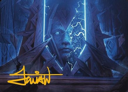 Stone Idol Generator Art Card (Gold-Stamped Signature) (ASMH3-035) - Art Series: Modern Horizons 3