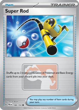 Super Rod (188/193) Reverse Holofoil [League & Championship Cards] - Promo