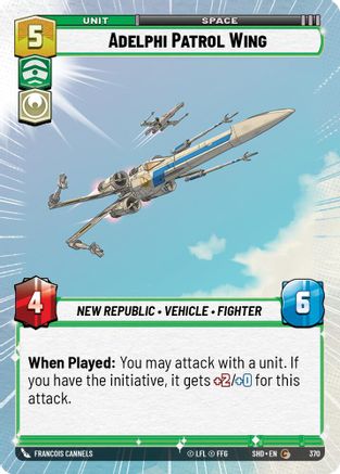Adelphi Patrol Wing (Hyperspace) (370) - Shadows of the Galaxy