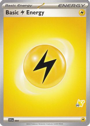 Basic Lightning Energy - Pikachu (4) [Battle Academy 2024] - Common