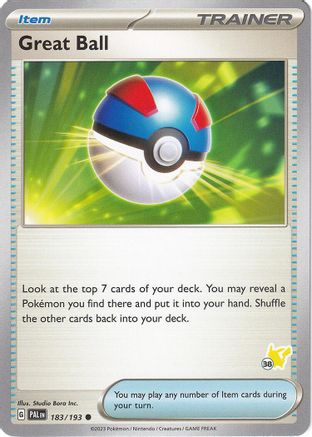 Great Ball - Pikachu (183) [Battle Academy 2024] - Common