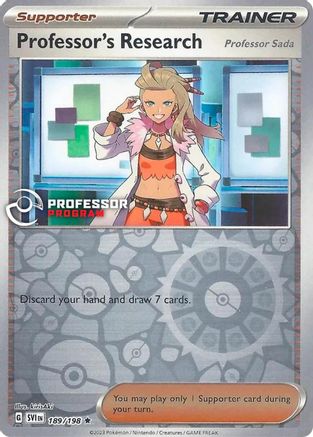 Professor's Research (2023) (189/198) Reverse Holofoil [Professor Program Promos] - Promo