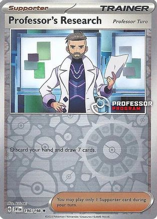 Professor's Research (2023) (190/198) Reverse Holofoil [Professor Program Promos] - Promo