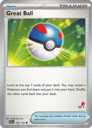 Great Ball - Armarouge (183) [Battle Academy 2024] - Common