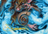 Mind Spiral Art Card (Gold-Stamped Signature) (ASBLB-008) - Art Series: Bloomburrow