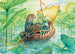 Run Away Together Art Card (Gold-Stamped Signature) (ASBLB-011) - Art Series: Bloomburrow