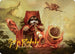 Raccoon Rallier Art Card (Gold-Stamped Signature) (ASBLB-020) - Art Series: Bloomburrow