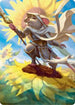 Elspeth, Sun's Champion Art Card (ASBLB-053) - Art Series: Bloomburrow