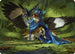 Mockingbird Art Card (ASBLB-009) - Art Series: Bloomburrow