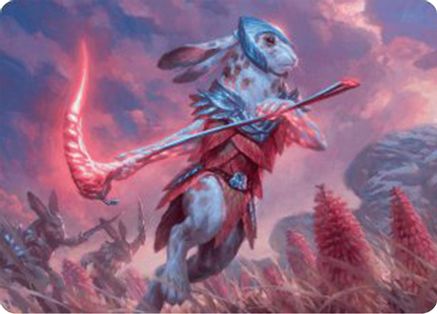 Baylen, the Haymaker Art Card (ASBLB-025) - Art Series: Bloomburrow