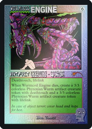 Wurmcoil Engine (Rainbow Foil) (SLD-1661) - Secret Lair Drop Series Foil
