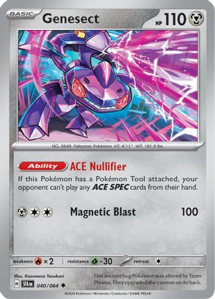 Genesect (040) Reverse Holofoil [SV Shrouded Fable] - Uncommon