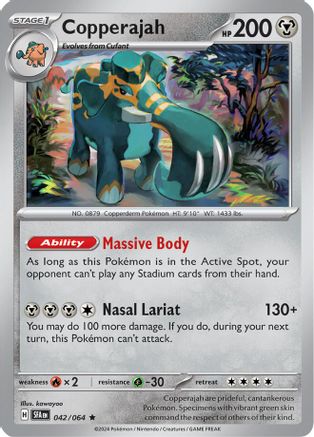 Copperajah (042) Holofoil [SV Shrouded Fable] - Rare