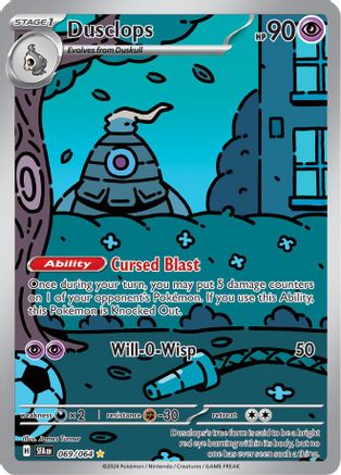 Dusclops (069/064) Holofoil [SV Shrouded Fable] - Illustration Rare