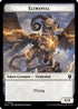 Elemental // Cat Double-Sided Token (BLC-4 // 16) - Commander: Bloomburrow