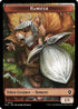 Hamster // Saproling Double-Sided Token (BLC-22 // 30) - Commander: Bloomburrow