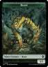 Beast (0024) // Treasure Double-Sided Token (BLC-24 // 29) - Commander: Bloomburrow