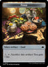 Food // Bushy Bodyguard Double-Sided Token (BLB-27 // 20) - Bloomburrow Foil