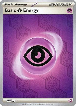 Basic Psychic Energy (005) Reverse Holofoil [SV Shrouded Fable] - Common