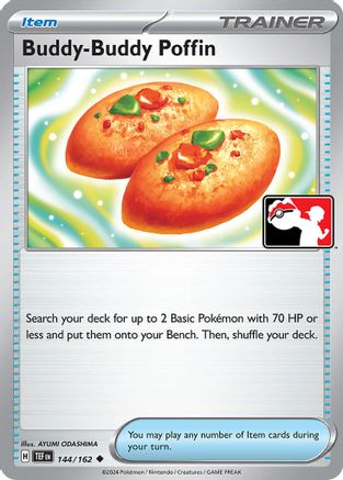 Buddy-Buddy Poffin (144/162) [Prize Pack Series Cards] - Uncommon