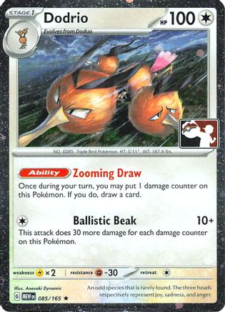 Dodrio (085) Holofoil [Prize Pack Series Cards] - Rare