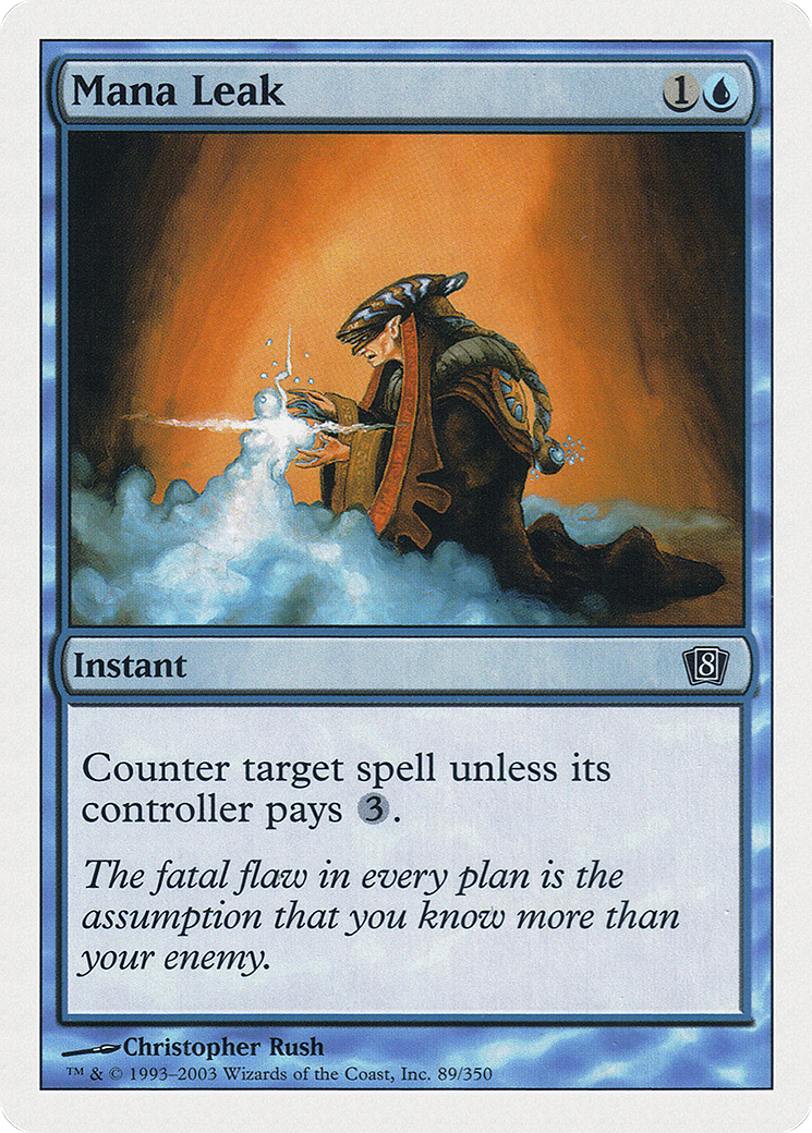 Mana Leak (8ED-089) - 8th Edition